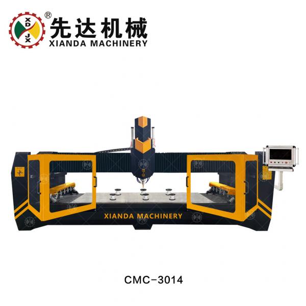 Quality 3 Axis CNC Machining Machine For 2D 3D Art Shapes Stone for sale