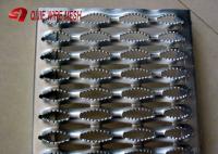 China Stainless 2MM Galvanized Steel Grating 240 * 4020MM / Anti Slip Tread Plates factory