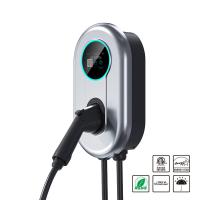 Quality 22kw RFID Card Fast Charging EV Portable Chargers Type 2 With Single Gun for sale