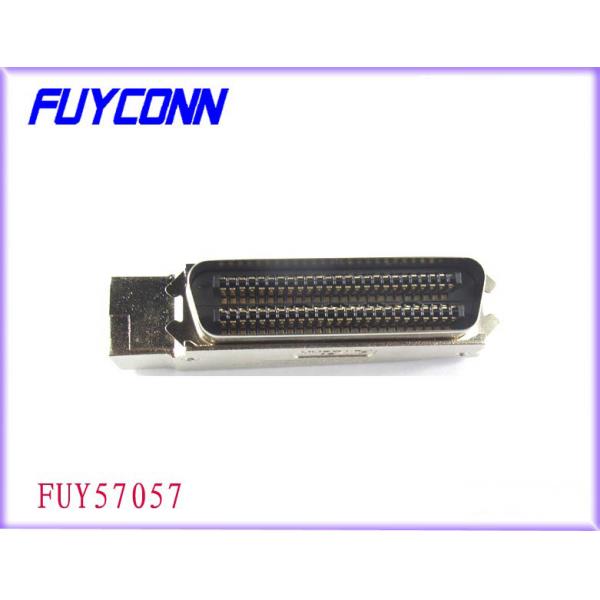 Quality Amphenol 957 100 Pin Centronics Connector Male Plug IDC Type With Zinc Cover for sale