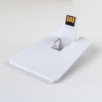China Credit Card Usb Flash Drive Can 360 Degree Rotation CMYK Logo Both Side As Free for sale
