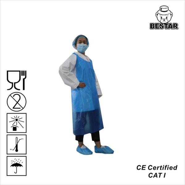 Quality Strech TPE Disposable Protective Apron For Medical And Pharmaceutiacal Industry for sale