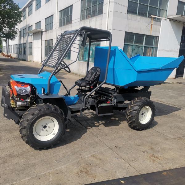 Quality Blue Mini Garden Tractor Diesel Electric Tractor With Grapple for sale