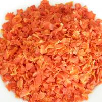 China 200% Vitamin A Dried Carrot Chips Dehydrated Carrot Flakes 3*3MM factory