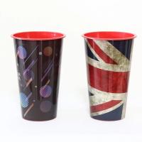 China FDA 3D Lenticular Cup With Lid , Trade Assurance Single Wall Durable Plastic Tumbler Cups factory