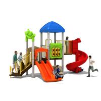 China Children Games Climbing Playground Slide 2.2mm  Anti Skid Rubber Outdoor For Kids factory