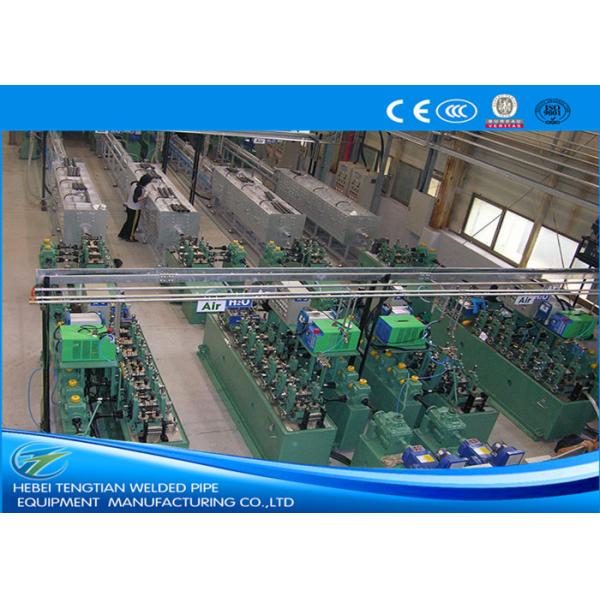 Quality PLC Automatic Control Stainless Steel Tube Mill Equipment / SS Pipe Making for sale