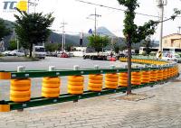 China Highway Safety Rolling Barrier Vehicle Safety Barrier For Median Strip Customized Color factory