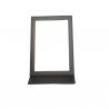 China Pu / Leather Cosmetic Table Jewelry Store Mirror Handmade Foldable For Ladies factory