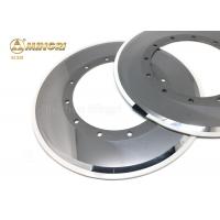 China Durable Tungsten Carbide Disc Cutter Slitter Knife For Asbestos Cement Sheet Cutting factory