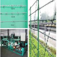China Automatic Barbed Wire Making Machine 1.6mm 2.8mm Double / Single Twist for sale