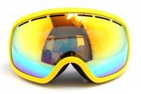 China Detachable Double Lens Snow Ski Goggles Anti Fog UV Protection OTG Helmet Compatible factory
