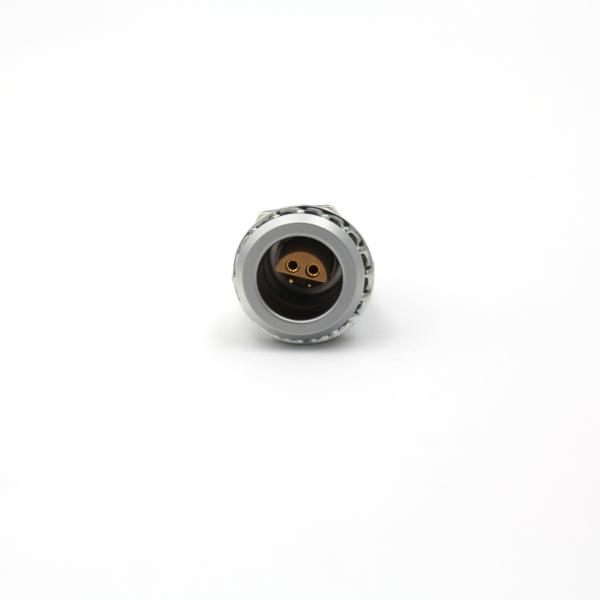 Quality 4 Pin Female Nut Fixed Push Pull Electrical Connectors 10A IP50 1S Series for sale