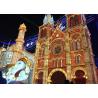 China Normal European Architecture Fabric Chinese Lanterns Culture Display Commercial Plaza factory