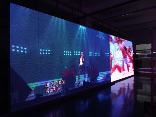 Quality Professional SMD1515 LED Display Ultra Thin 1R1G1B 32x16 Led Screen for sale