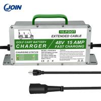 China Buggy Golf Cart Accessories 15A 48V Golf Cart Battery Charger factory