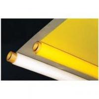 China Yellow and White Polyester screen printing mesh for PVC Printing/Glass Printing, factory