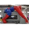 China Customized park Spider Man Inflatable Marvel Theme Combo factory