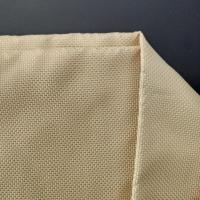 Quality Heat Resistant Aramid Woven Fabric , 100gsm Bulletproof Kevlar Cloth for sale