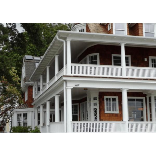 Quality Popular White FRP Balustrade Fiberglass Balcony Railings For Home Hotel for sale