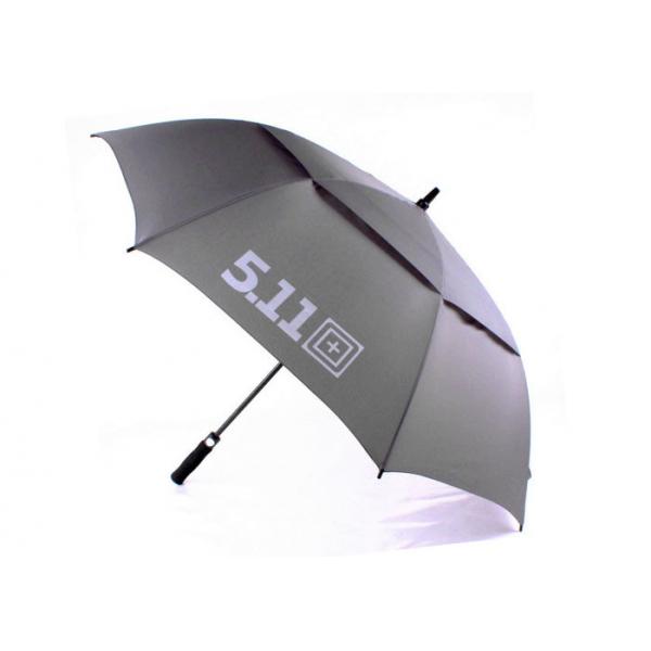 Quality Black Promotion 30 Inch Vented Golf Umbrella , Large Golf Umbrella Windproof for sale