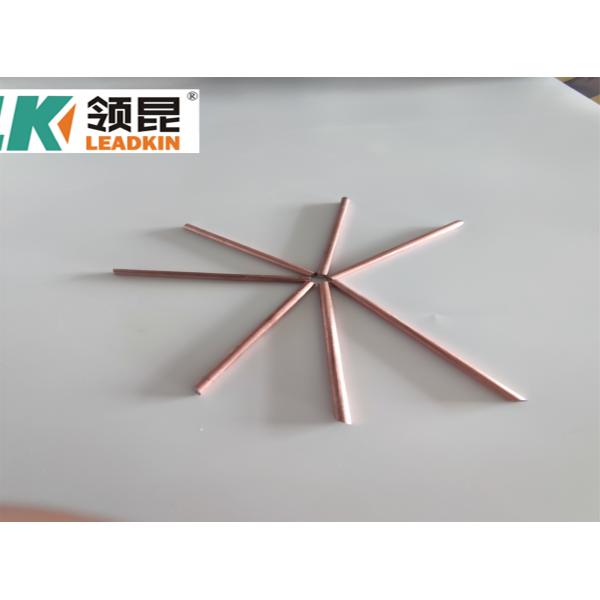Quality 0.13kg/M Cu-CuNi Type S Thermocouple Extension Wire 0.6CM Mineral Insulated Copper Sheathed Cable for sale