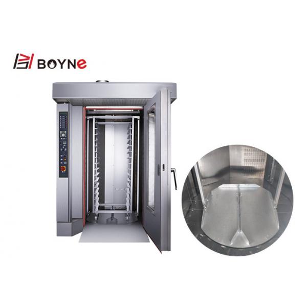 Quality Rotating Convection Industrial Baking Oven Digital Timer 3500kg Low Exhaust for sale