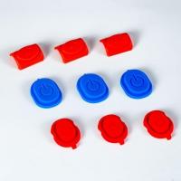Quality OEM Symbol Embossed Dust Cover Custom Silicone Rubber Keypads for sale