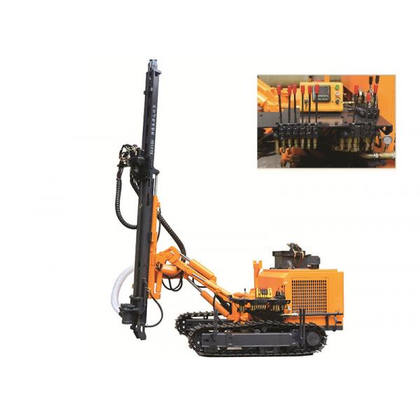 Quality KG410 Dth Drilling Machine Rock Ground Drilling Rig 40 KN Lifting Force For Open Mine for sale