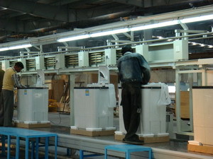 Quality Automation WM Assembly Line For Producing All Kinds Size Of Washing Machines for sale