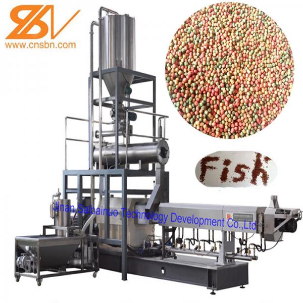 Quality Fish Food Processing Equipment Floating And Sinking 58-380 KW Power for sale