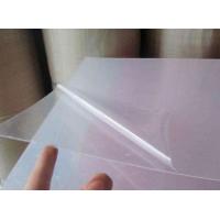 China PMMA MMA Acrylic Fiberglass Panel 0.03mm Self Adhesive Protection Film factory