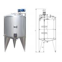 Quality Jacketed Stainless Steel Mixing Tanks Single Wall Double Wall For Painting for sale