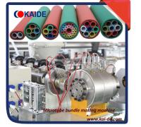 China extrusion line for microduct bundles-fiber optic calbe blowing factory