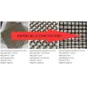 China Long Slot Double Crimped Wire Mesh , Heavy Duty Wire Mesh Screen Abrasion Resistance factory