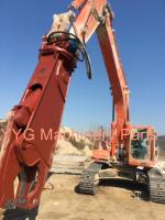 China ISO Hydraulic Cutting Shear Fast Motion Durable excavator demolition shear factory