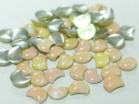 China Rainbow Clear Resin Beads / Special Shape Lead Free Crystal Beads factory