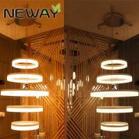 China Modern Crystal Glass Chandelier for Hotels Home Party Christmas Decoration Attractive Hanging LED Chandelier factory