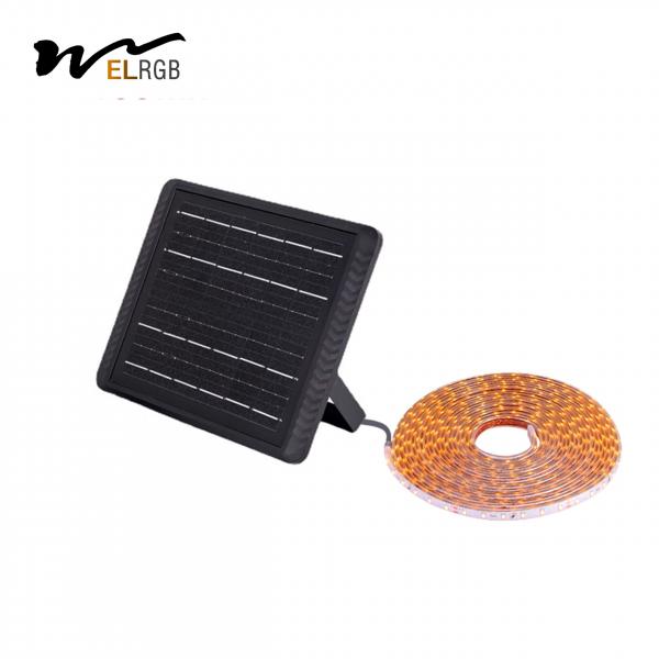 Quality 2200k 10 Meters Solar Light Strip Outdoor Solar Powered Rope Lights for sale