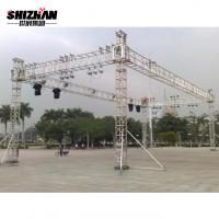 China Square Aluminum Stage Truss System Electric Galvanized For Concert factory