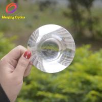 China High quality and best price round shape dia 100mm pmma material spot fresnel lens for Led Light factory