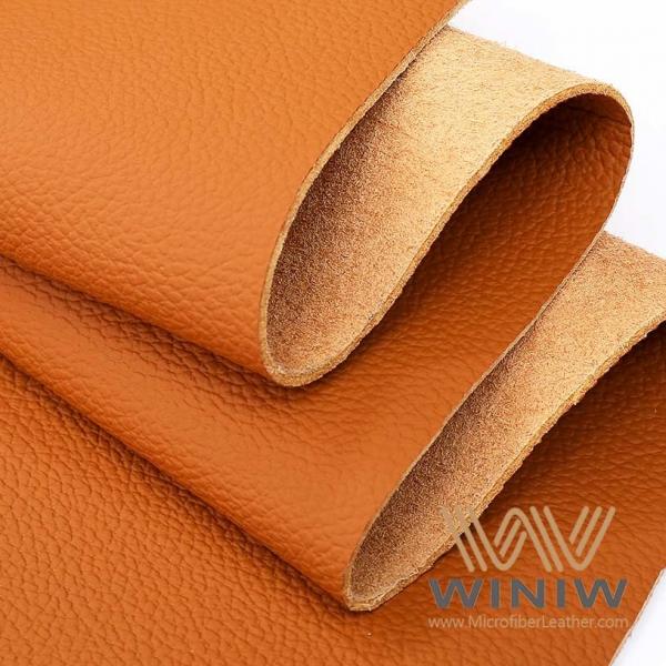 Quality 1.2mm Nappa Faux Leather Artificial Microfiber Automotive Seat Upholstery for sale