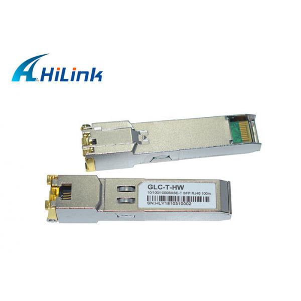 Quality 10/100/1000 MBASE-T SFP Optical Transceiver Module Router Switch Electrical Port for sale