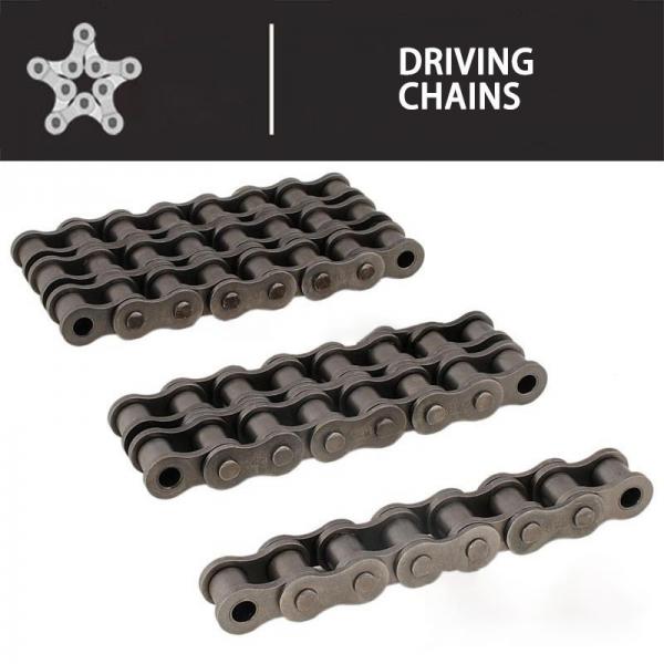Quality Triplex Short Pitch Transmission Drive Chains 20AFT 24B Precision Roller Chain for sale