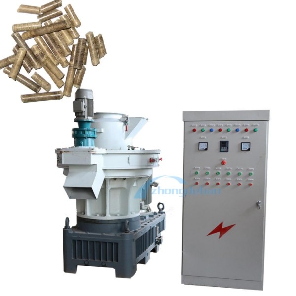 Quality Automatic Pellet Mill Machine Biomass Wood Pellet Mill Machine Lubrication System for sale