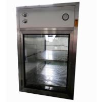 Quality Electronic Interlocking Air Shower Pass Box / Pharmaceutical Cleanroom HEPA for sale