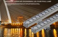 China 1W Single Or RGB Color 1000mm Linear LED Wall Washer Light With Adjustable Bracket 36W 2520LM factory