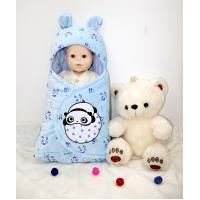 China OEM ODM Childrens Cotton Junior Sleeping Bag Attached Hood factory