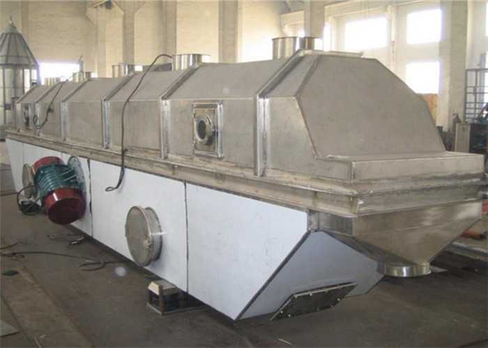 China 0.9-14.4m2 Vibro Fluidized Bed Dryer Glassfiber Desiccated Coconut Dryer Machine factory