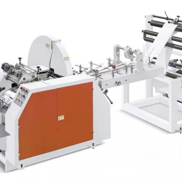 Quality Industrial Common V Bottompaper Bag Manufacturing Machine  With Tracking for sale
